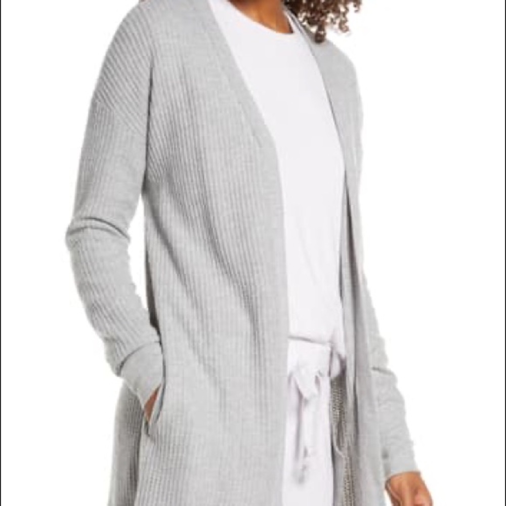Socialite Thermal Long Cardigan